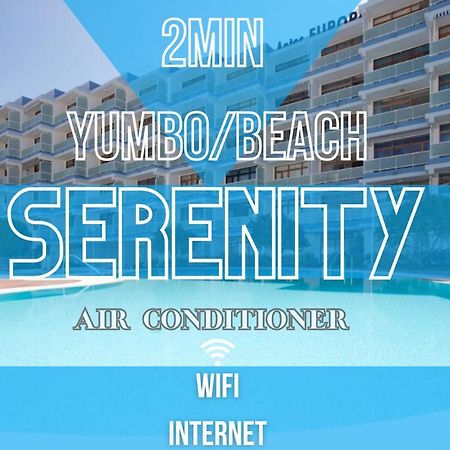 Serenity Yumbo - Europa Appartment 2Min Yumbo - 5Min From Beach - Wifi Free - Air Conditioner - Private Services - Free Welcome Book - Cohote Conserjeria Gran Canaria Playa del Inglés Kültér fotó