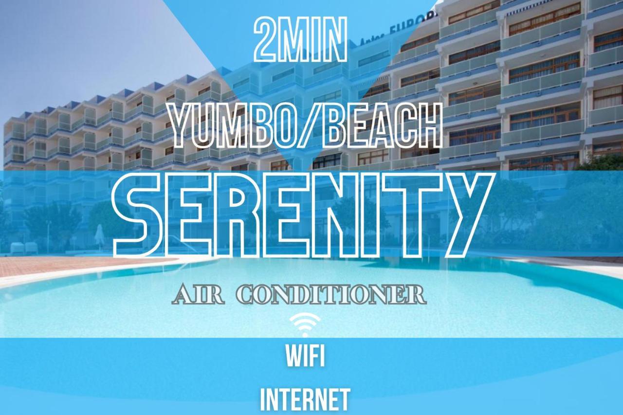 Serenity Yumbo - Europa Appartment 2Min Yumbo - 5Min From Beach - Wifi Free - Air Conditioner - Private Services - Free Welcome Book - Cohote Conserjeria Gran Canaria Playa del Inglés Kültér fotó